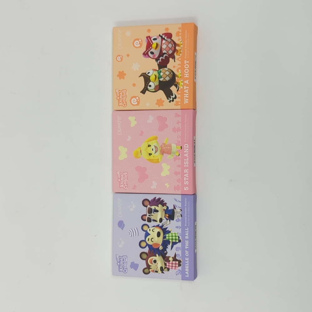 ColourPop Animal Crossing powder Pallette Set